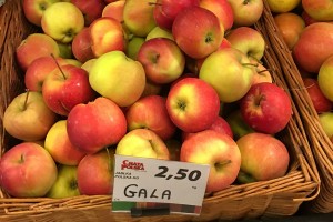 Jabłka z Polski - Gala - 1 opak/1kg - 2,50 PLN 