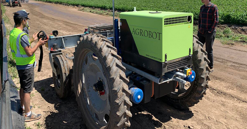 Agrobot Bug Vacuum - mechaniczne zwalczania szkodników - robot