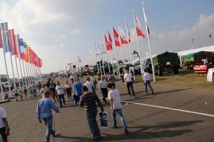 AgroShow - główny pas komunikacyjny