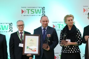 V edycja Targów Sadownictwa i Warzywnictwa TSW 2015 - otwarcie targów - nagrody im. prof. Stefana Pieniążka