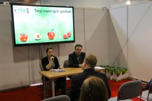 Targi Sadownictwa i Warzywnictwa TSW 2015 - konferencja prasowa