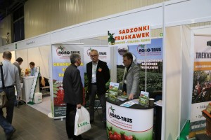 Targi Sadownictwa i Warzywnictwa TSW 2015 - AGRO-TRUS 
Szkółka Sadzonek Truskawek 
Gospodarstwo Rolno-Ogrodnicze 
Dariusz Wójcicki