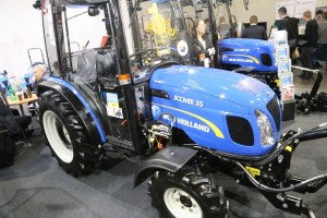 Targi Sadownictwa i Warzywnictwa TSW 2015 - ciągniki New Holland