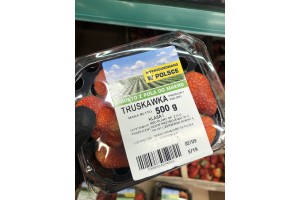  Truskawki 500 G - wyprodukowano w Polsce