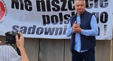 Protest: Dość perfidnego, złodziejskiego traktowania sadowników