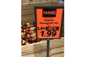 Polskie jabłka Jonagold w Lidlu / 12.10.2020