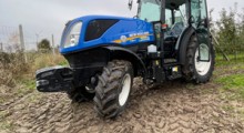 Ciągnik sadowniczy - New Holland T4 80V. Sadownik kupuje cz.VII