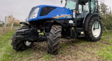 Ciągnik sadowniczy - New Holland T4 80N. Sadownik kupuje cz.VIII