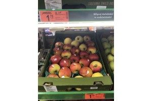  Jabłka odmiany Pinova za 1,75 zł za kg