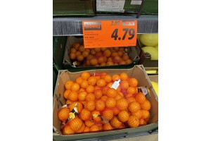  Pomarańcze w sklepie Lidl w cenie...