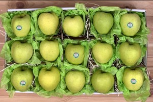 Owocowy prezent bukiet zielonych jabłek - 29,00 zł