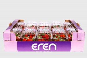 Pierwsze truskawki oferowane przez firmę Eren Tarım - Turcja