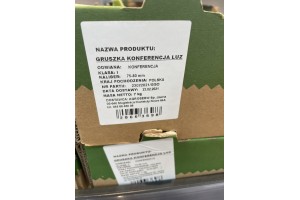  Fot 4. Ceny gruszek w Biedronce