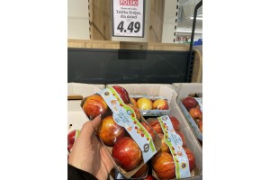  Jabłka Grójeckie dla dzieci - tacka 6 sztuk - 4,49 zł/kg