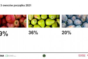  Konsumpcja warzyw i owoców na początku 2021 roku
