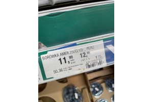  Ceny truskawki w Borówki Amerykańskiej (pochodzenie Peru) - 27.02.2021