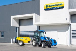  Ciągnik sadowniczy New Holland T4.110V + elektro-opryskiwacz