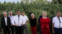 Premier odwiedził plantację borówki w Białousach 