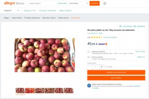  Ceny jabłek od sadownika - allegro - 2021.10.07 - 1
