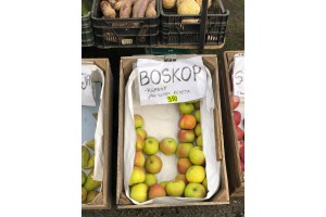  Ceny jabłek na targowisku - 13 listopad 2021 r.