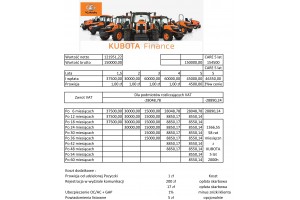  Kubota Finance - promocje