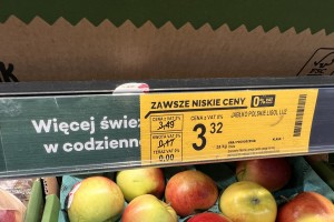  Ceny jabłek - Ligol