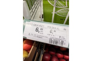  Ceny jabłek (foto 17).