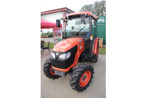 Prezentacja ciągnika sadownicze Kubota M6040 dla sadowników