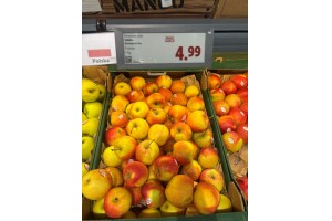 Lidl - jabłka odmiana Szampion