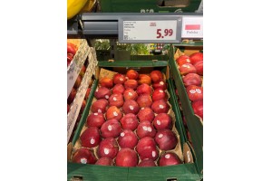 Lidl - jabłka odmiana Red Delicious