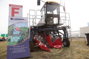 Kombajn samojezdny OSKAR - Jagoda JPS - AgroShow 2016 