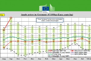 KE: Ceny jabłek w Niemczech