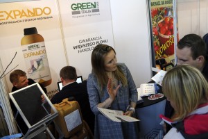 Stoisko firmy Green Eco Poland i rozmowy na temat EXPANDO. 
