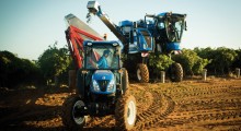 New Holland podnosi poprzeczkę wydajności zbioru winogron