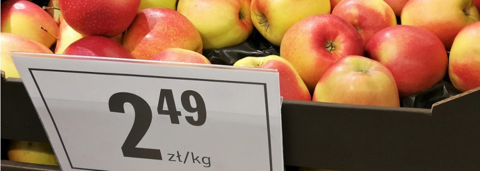 Rekordowa promocja jabłek. Sklepy częściej kuszą klientów, ale ceny nie spadają