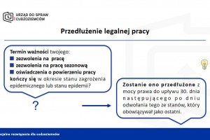  Przedłużenie legalnej pracy 