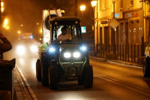  Grójeccy sadownicy ruszyli dezynfekować miasto - 03/04/2020